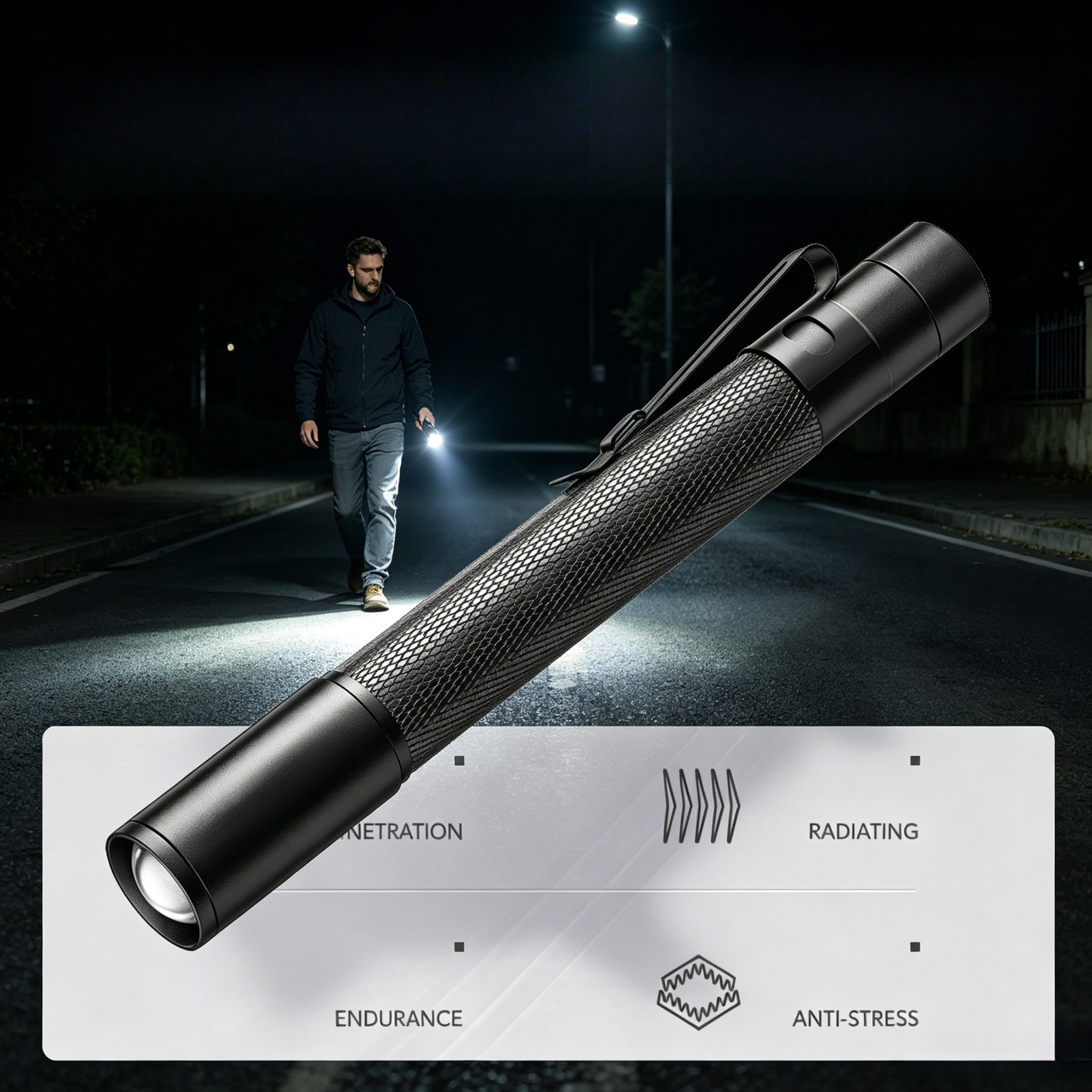 Aluminum Alloy Mini LED Pen Fl – Zinc Outdoor Lighting recenzja i cena