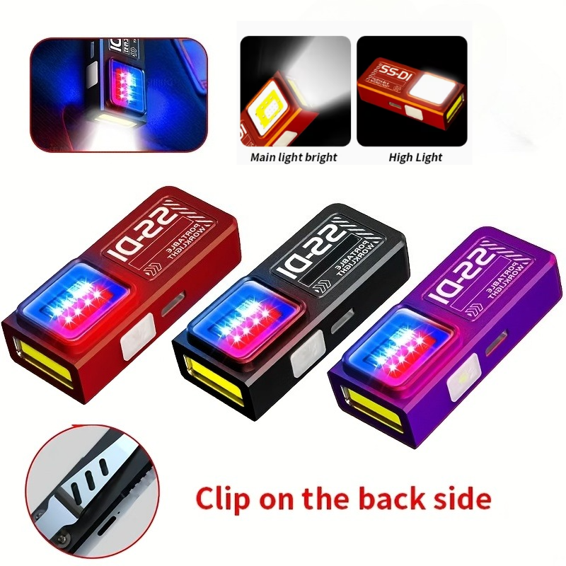 LED COB Mini Flashlight USB Re – Outdoor Lighting Globes recenzja i cena