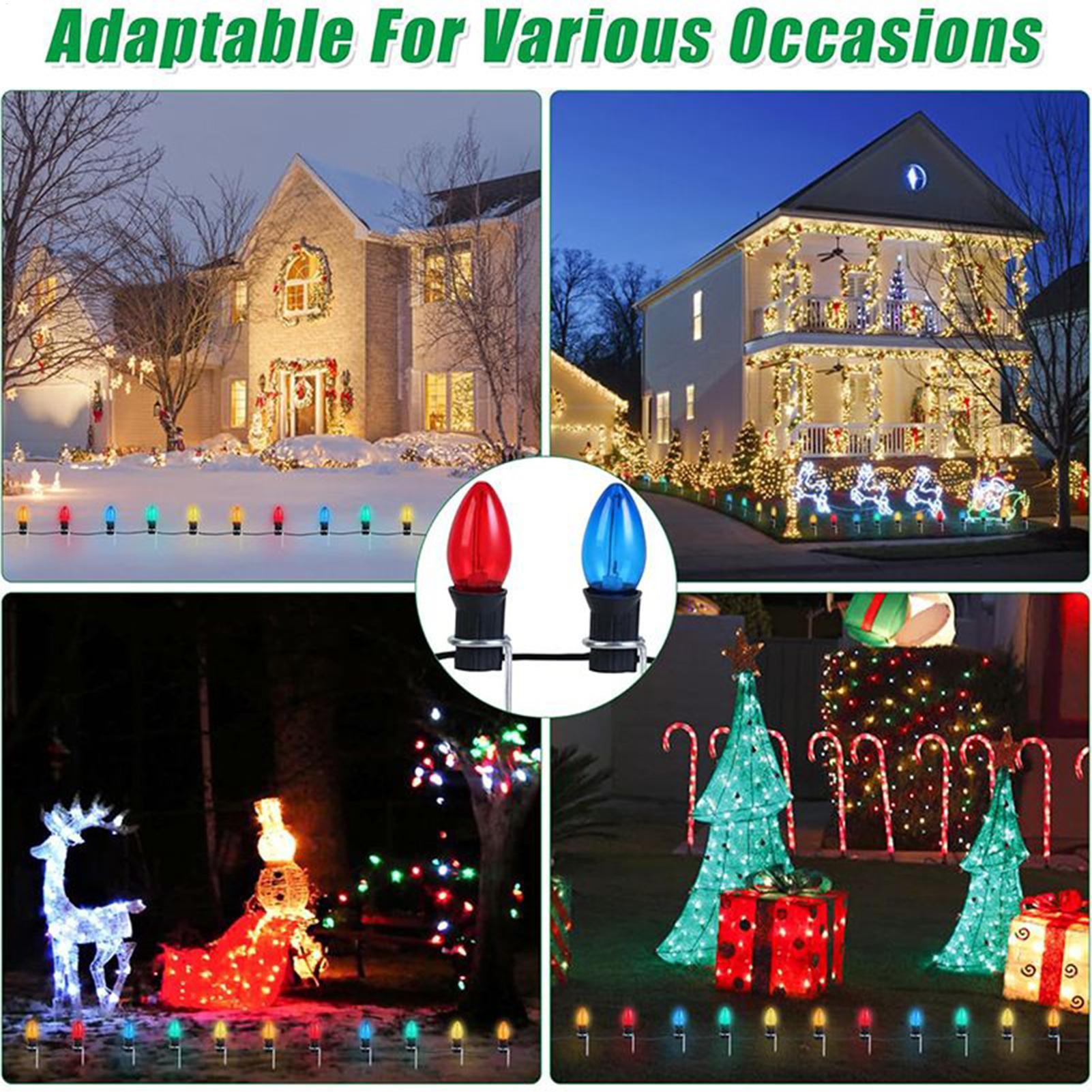 Christmas Light Stakes For Yar – Outdoor Lighting For Christmas recenzja i cena