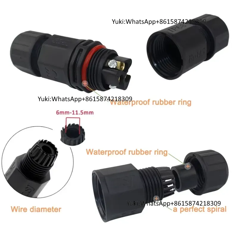 IP68 Waterproof Cable T Tap El – Outdoor Lighting Wire recenzja i cena