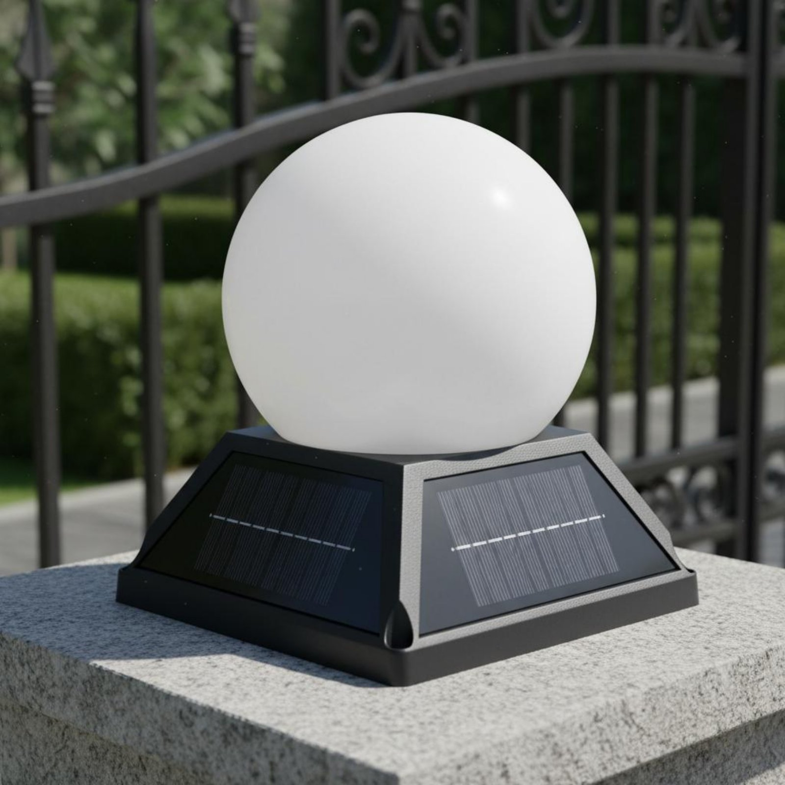 Solar Post Cap Light Wireless  – Outdoor Lighting Globes recenzja i cena