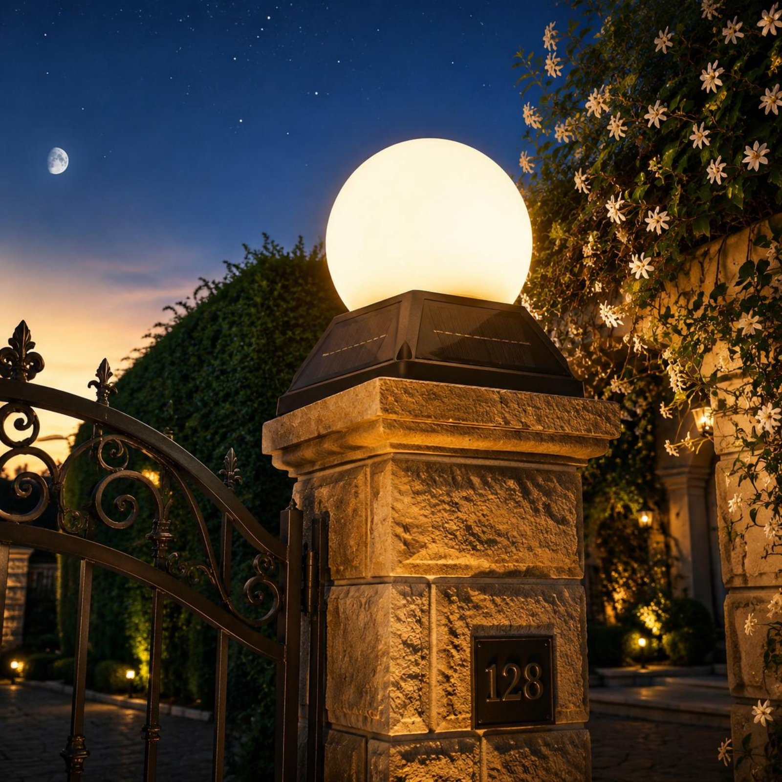 Solar Post Cap Light Wireless  – Outdoor Lighting Globes recenzja i cena
