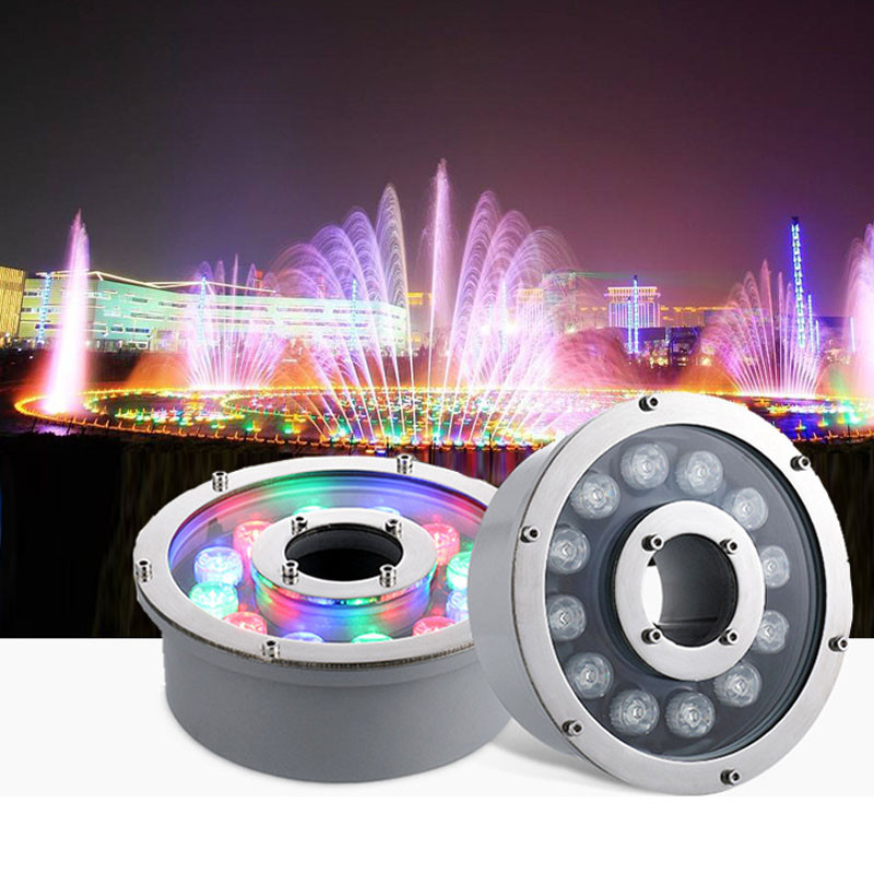 RGB LED Fountain Lamps 12V 24V – Outdoor Lighting Around Pool recenzja i cena