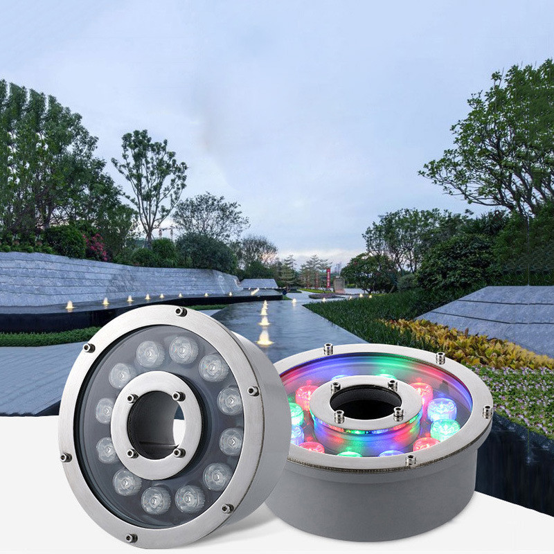 RGB LED Fountain Lamps 12V 24V – Outdoor Lighting Around Pool recenzja i cena