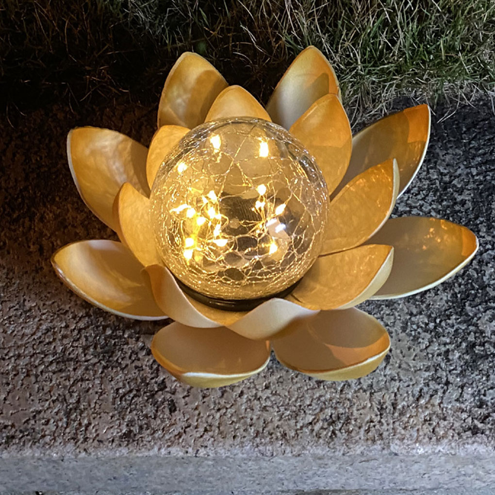 Lotus Shaped Garden Solar Ligh – Outdoor Lighting For Christmas recenzja i cena