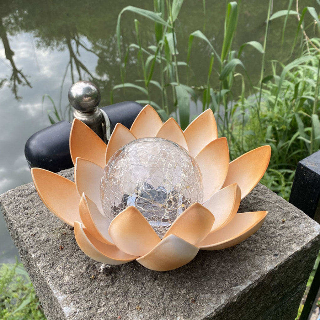 Lotus Shaped Garden Solar Ligh – Outdoor Lighting For Christmas recenzja i cena