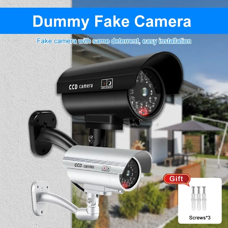1PC Dummy Security Camera Watr – Outdoor Lighting No Wiring recenzja i cena