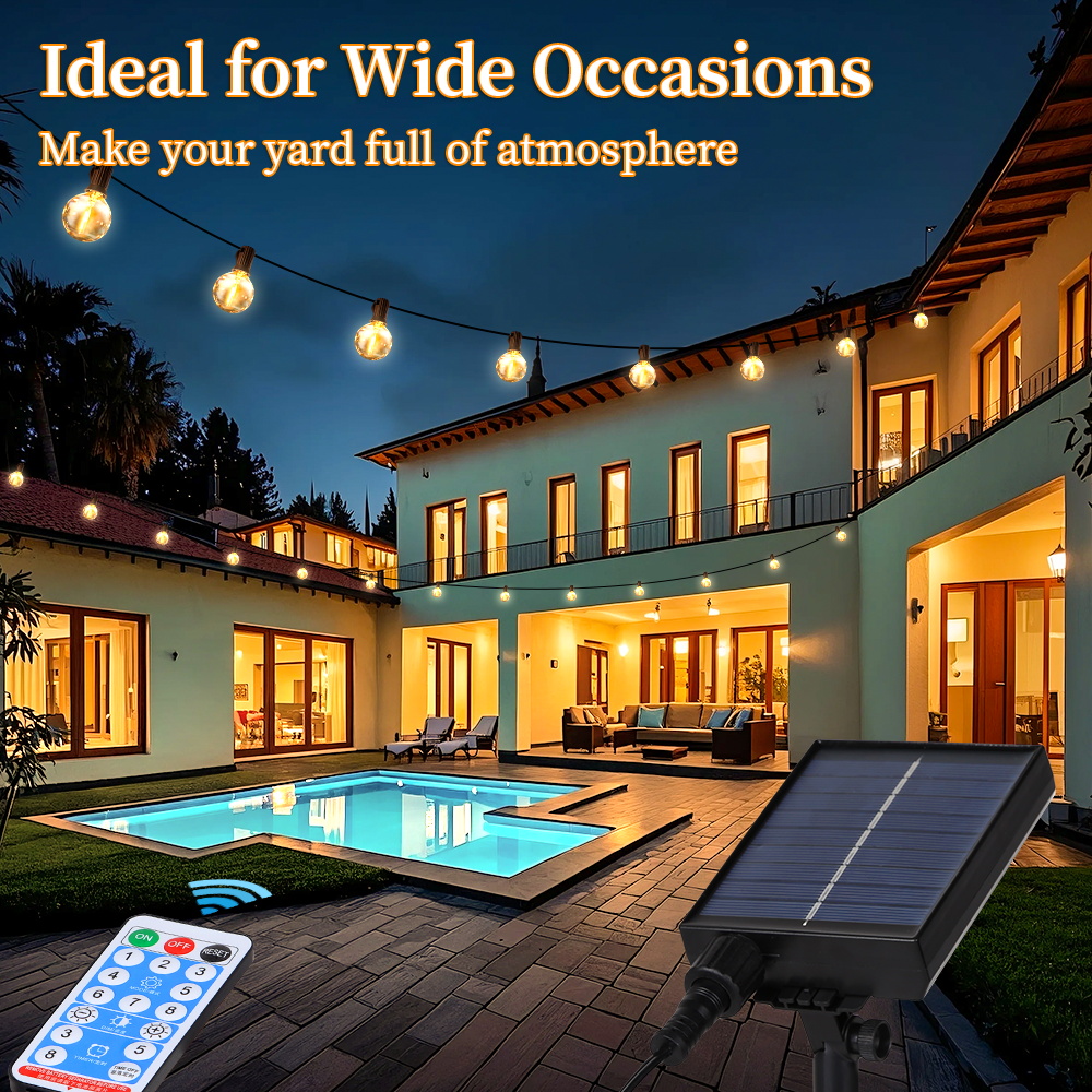 Outdoor LED Solar Light Waterp – String Light Bistro recenzja i cena