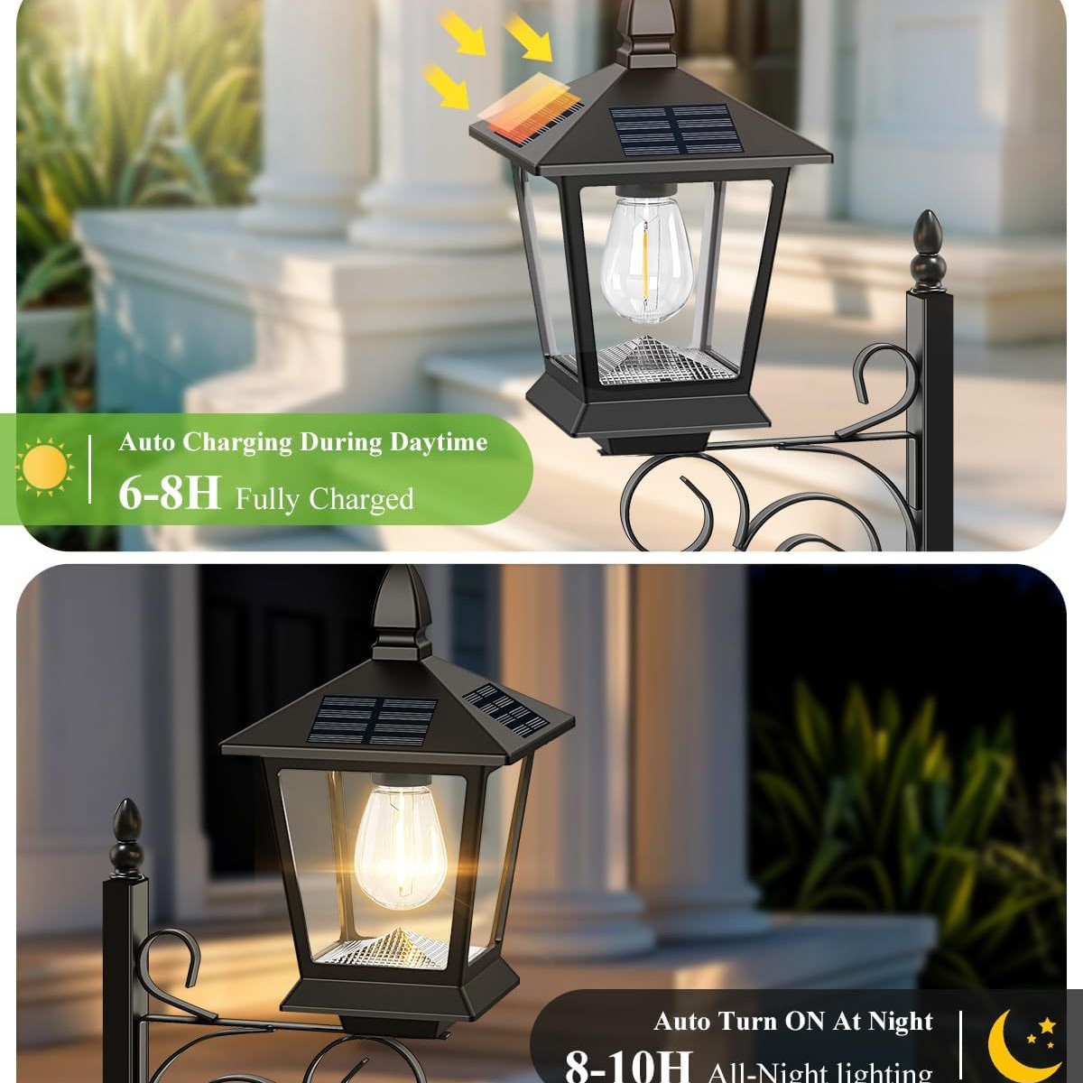 Solar Powered 2-in-1 Flower Po – Wall Lighting Outdoor recenzja i cena
