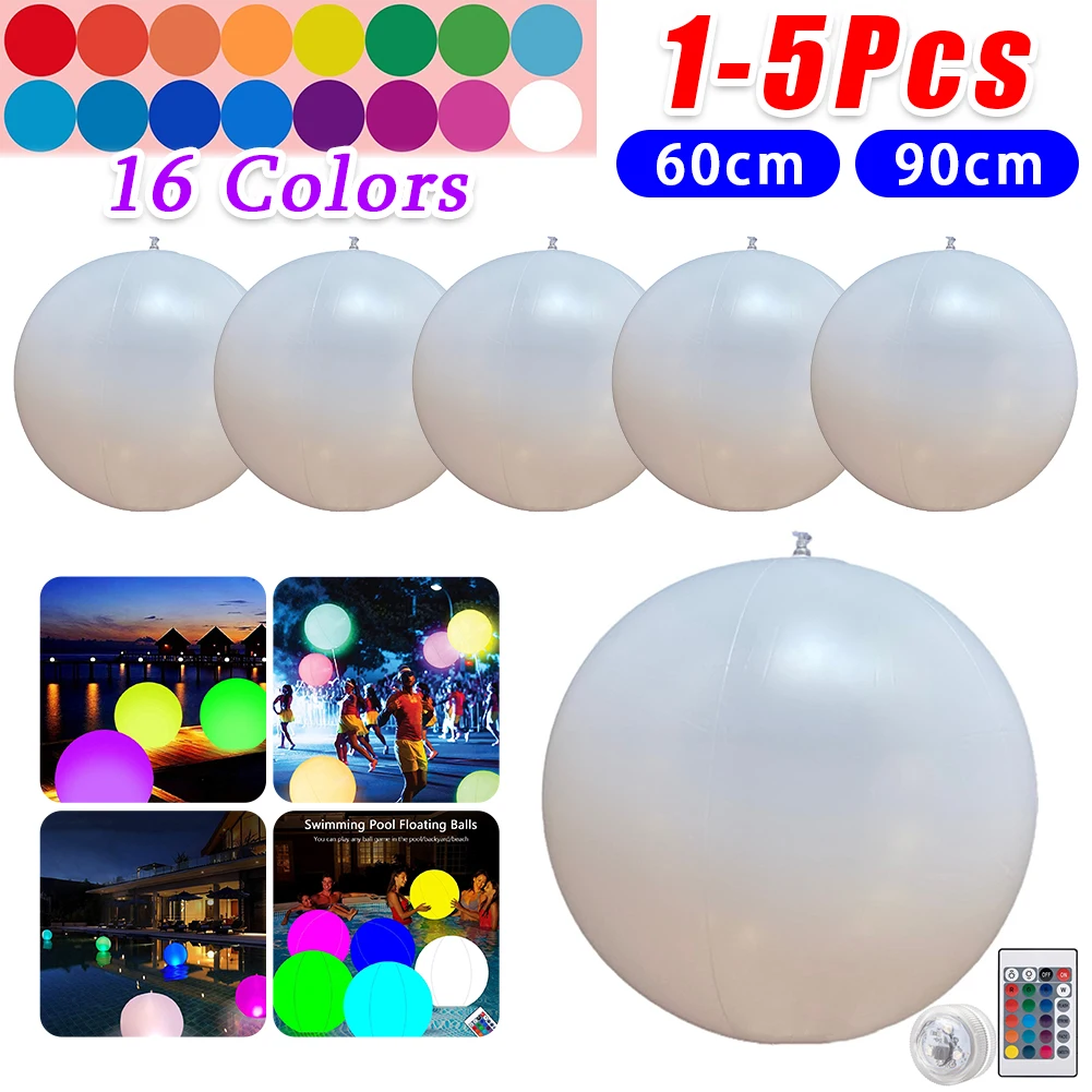 1-5PCS 60/90CM Floating Pool L – Outdoor Lighting Around Pool recenzja i cena
