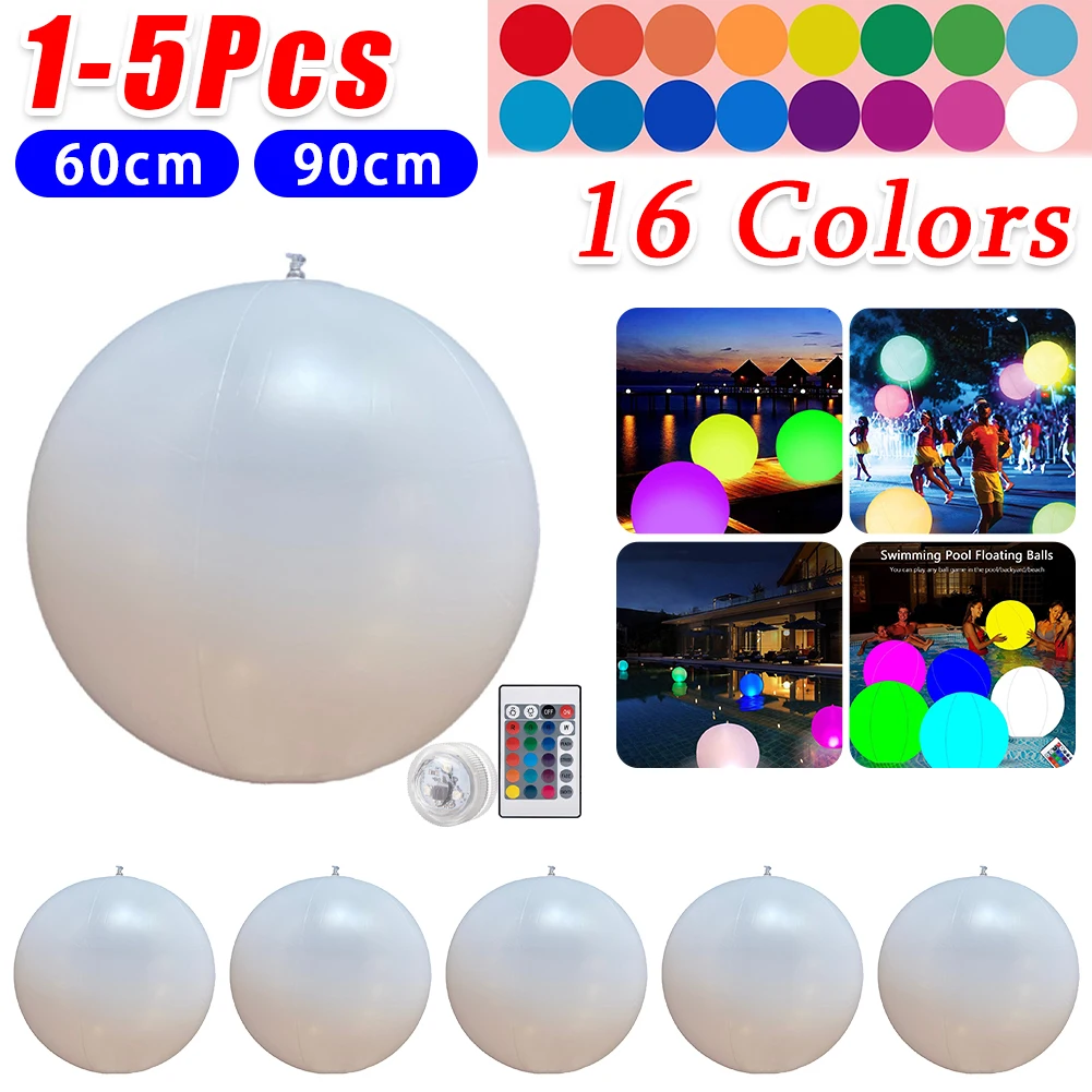 1-5PCS 60/90CM Floating Pool L – Outdoor Lighting Around Pool recenzja i cena