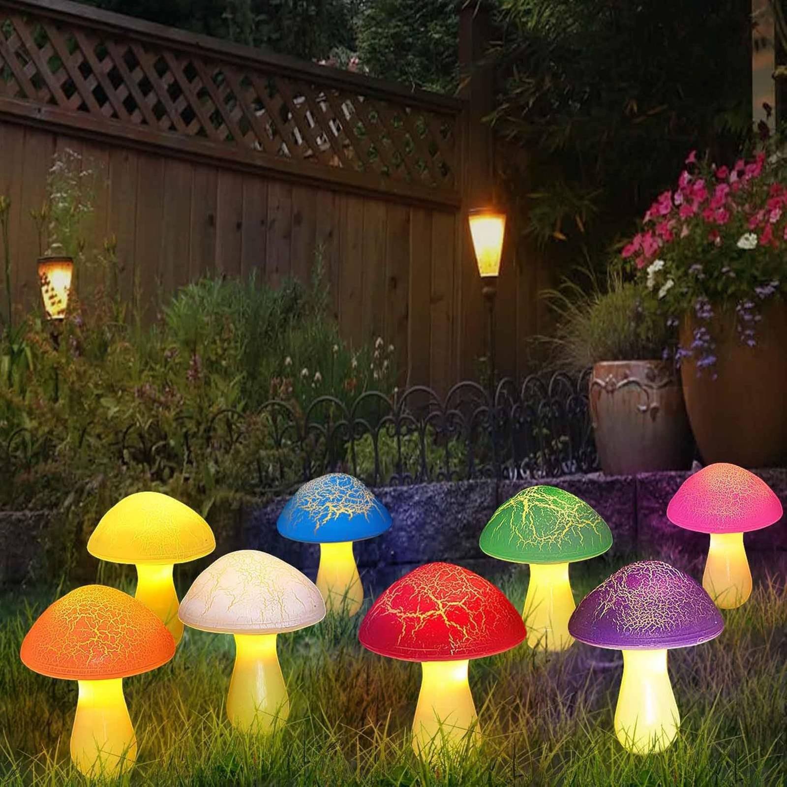 Solar Toadstool Lamp No Wiring – Outdoor Lighting Wire recenzja i cena