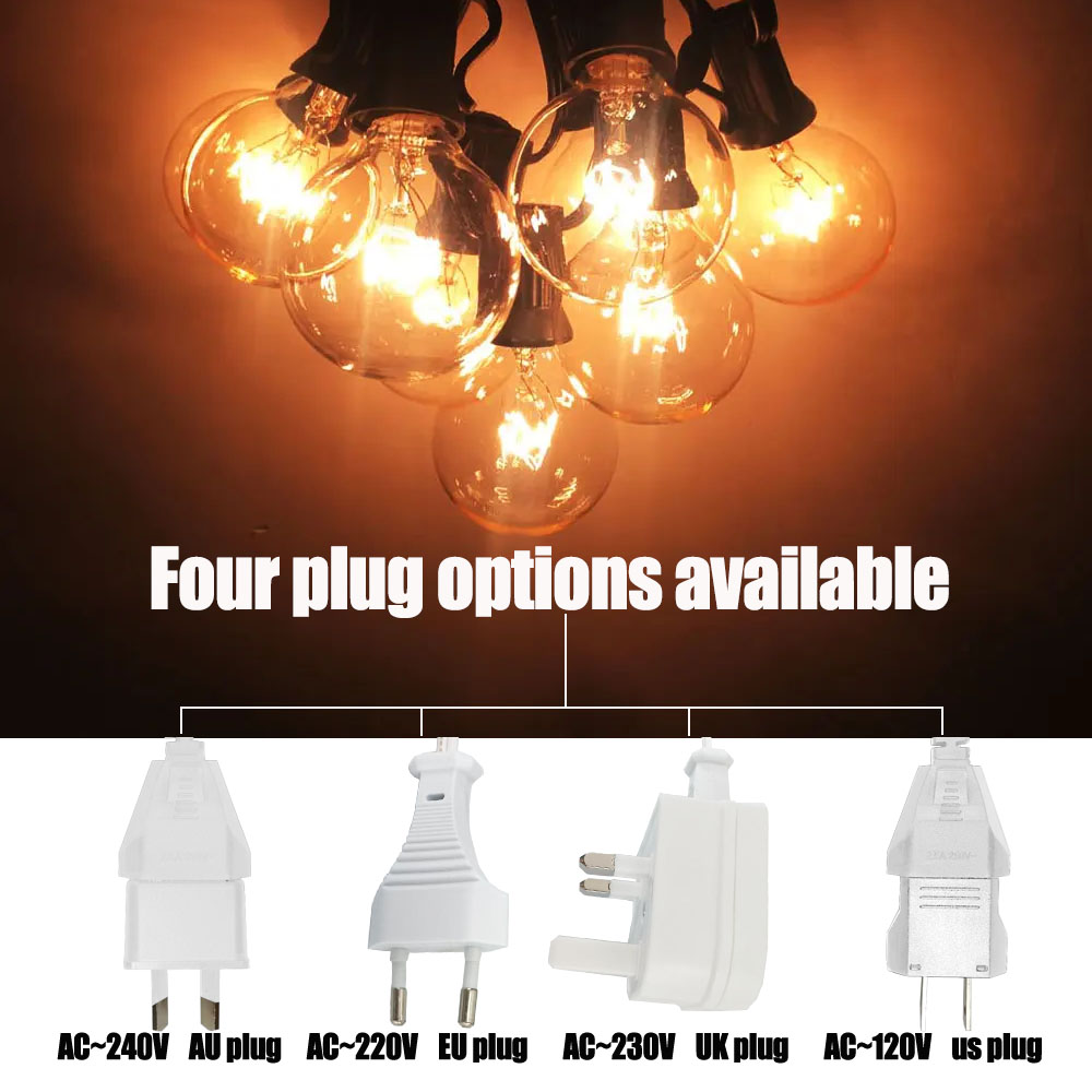 8M G40 Bulbs Globe String Ligh – String Light Bistro recenzja i cena