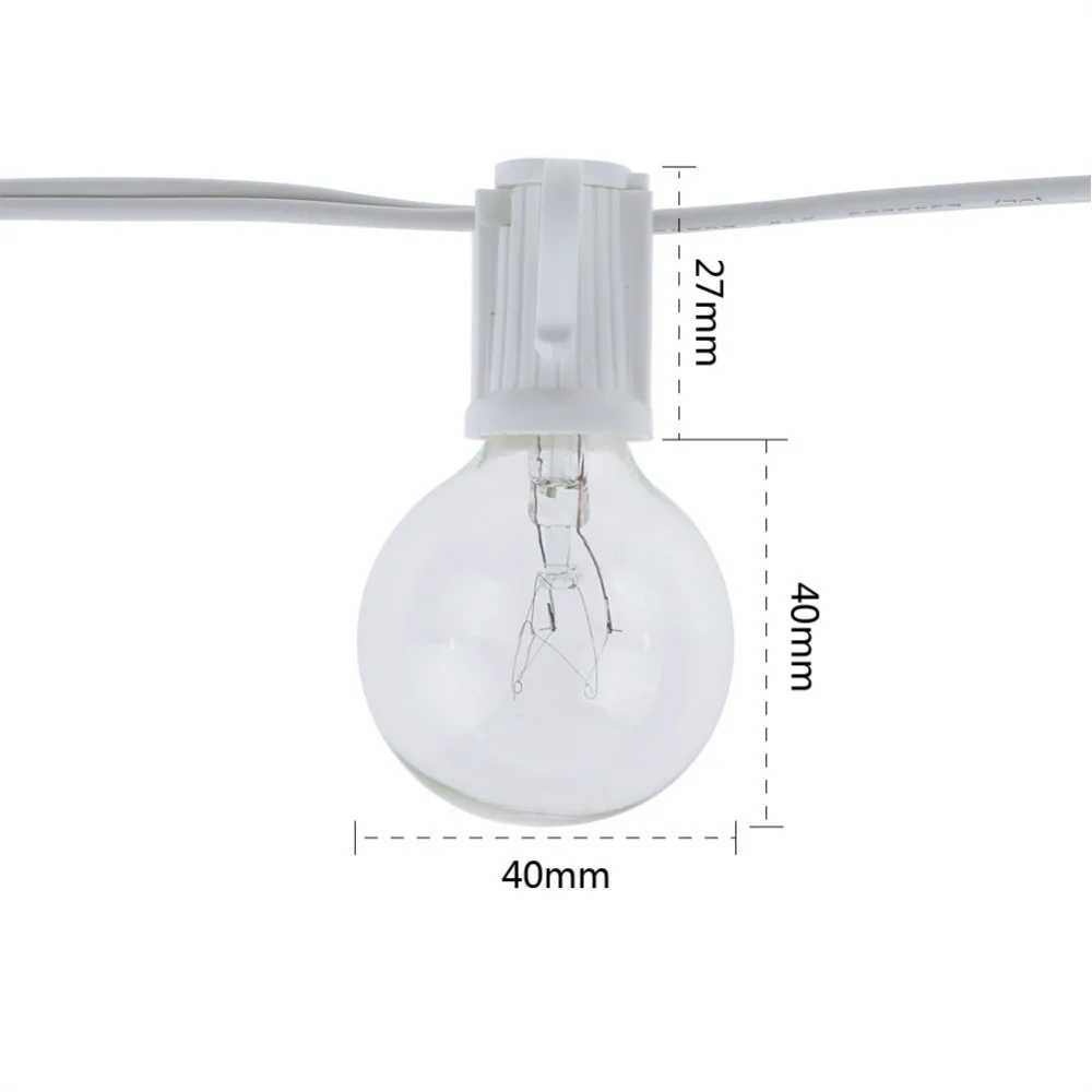 8M G40 Bulbs Globe String Ligh – String Light Bistro recenzja i cena