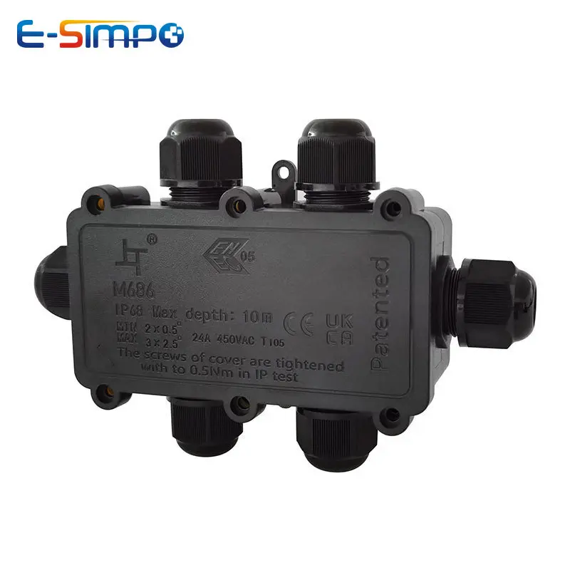6Way 1IN5Out IP68 Underwater P – Outdoor Lighting Junction recenzja i cena