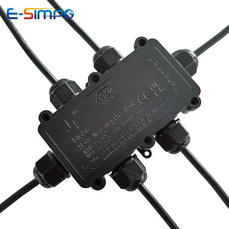6Way 1IN5Out IP68 Underwater P – Outdoor Lighting Junction recenzja i cena