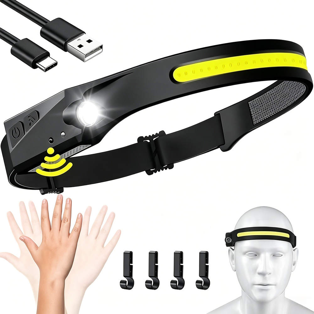 Sensor Headlamp LED Head Flash – Outdoor Lighting Globes recenzja i cena