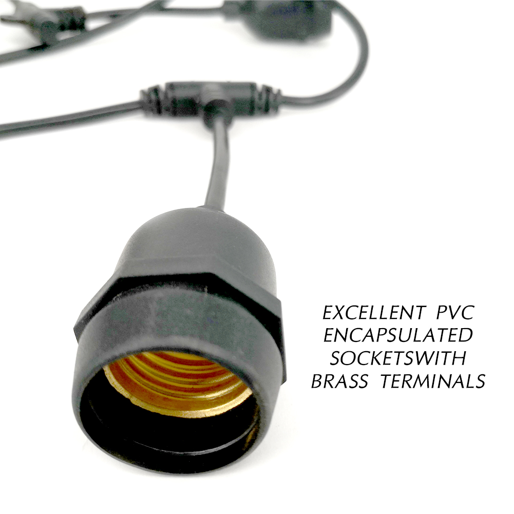 10/20/30m E27 Commercial Grade – Outdoor Lighting No Wiring recenzja i cena