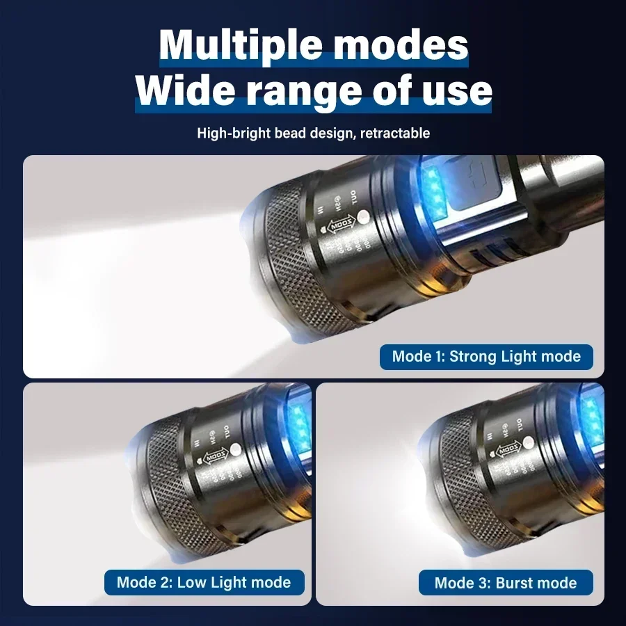 Tactical LED Flashlight 2000LM – Outdoor Lighting Quality recenzja i cena