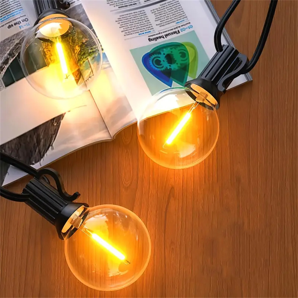 Outdoor String Lights, G40 Glo – String Light Bistro recenzja i cena