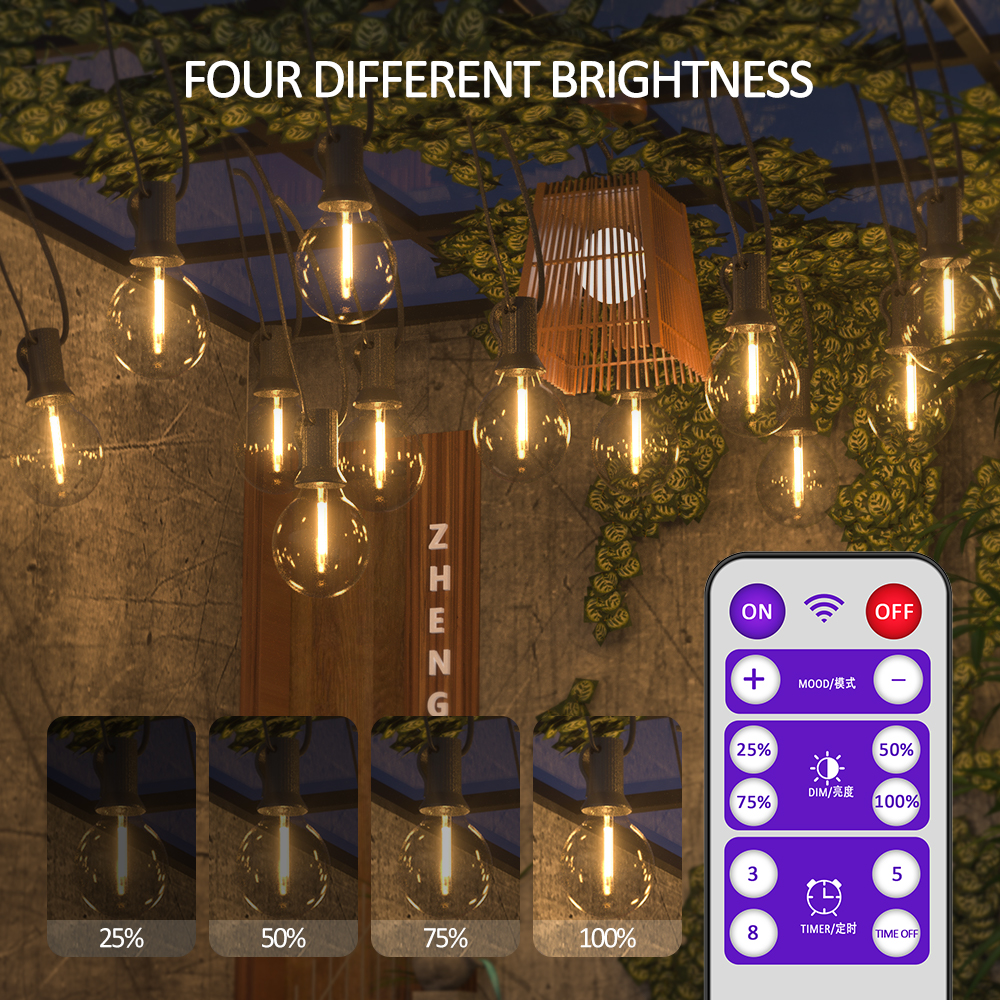 Solar String Lights Outdoor G4 – String Light Bistro recenzja i cena