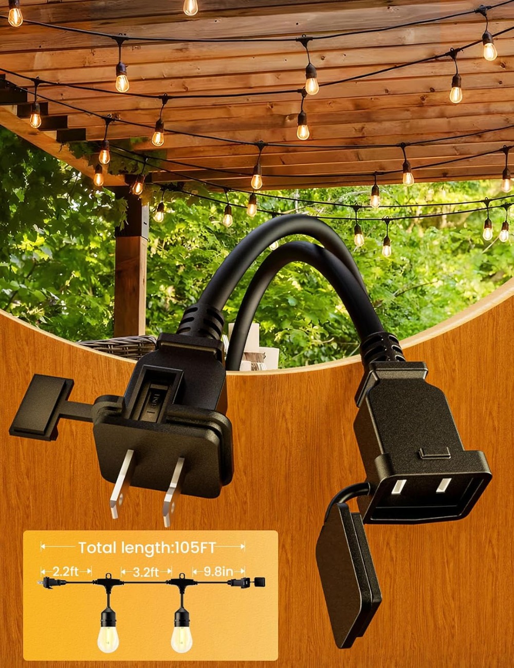 Svater Outdoor String Lights L – String Light Bistro recenzja i cena