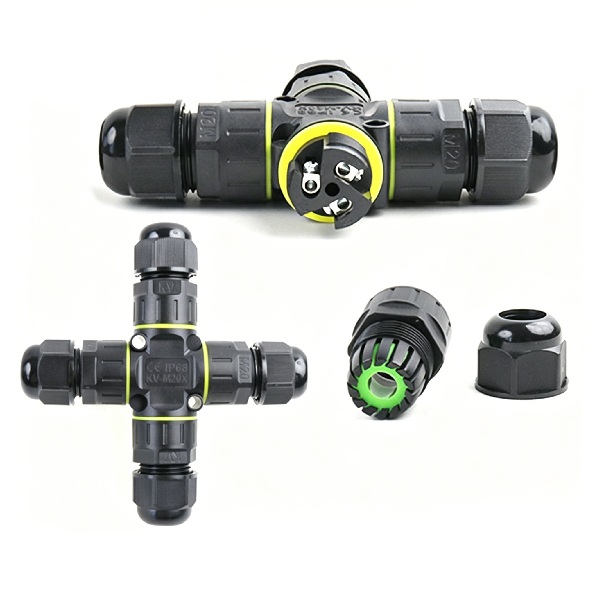 IP68 4-Way Cross Waterproof Co – Outdoor Lighting Junction recenzja i cena