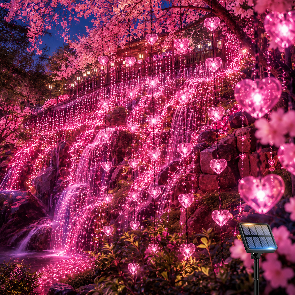 Solar Heart String Lights Outd – Outdoor Lighting Ikea recenzja i cena